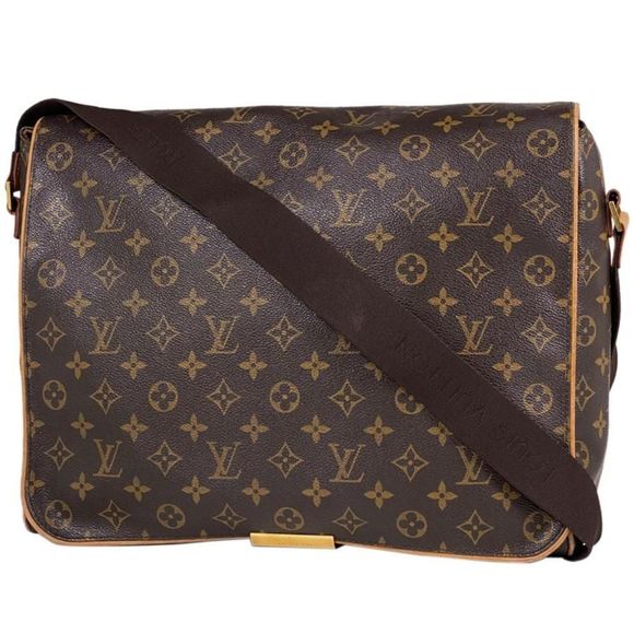 Louis Vuitton Abbesses Messenger Bag Crossbody Shoulder Bag Monogram Brown - Picture 1 of 3